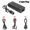 Cigarette Lighter Converter Supply Lighter AC/DC Convert 110V/ 220V to 12V 15A Power Adapter EU US UK Plug 2