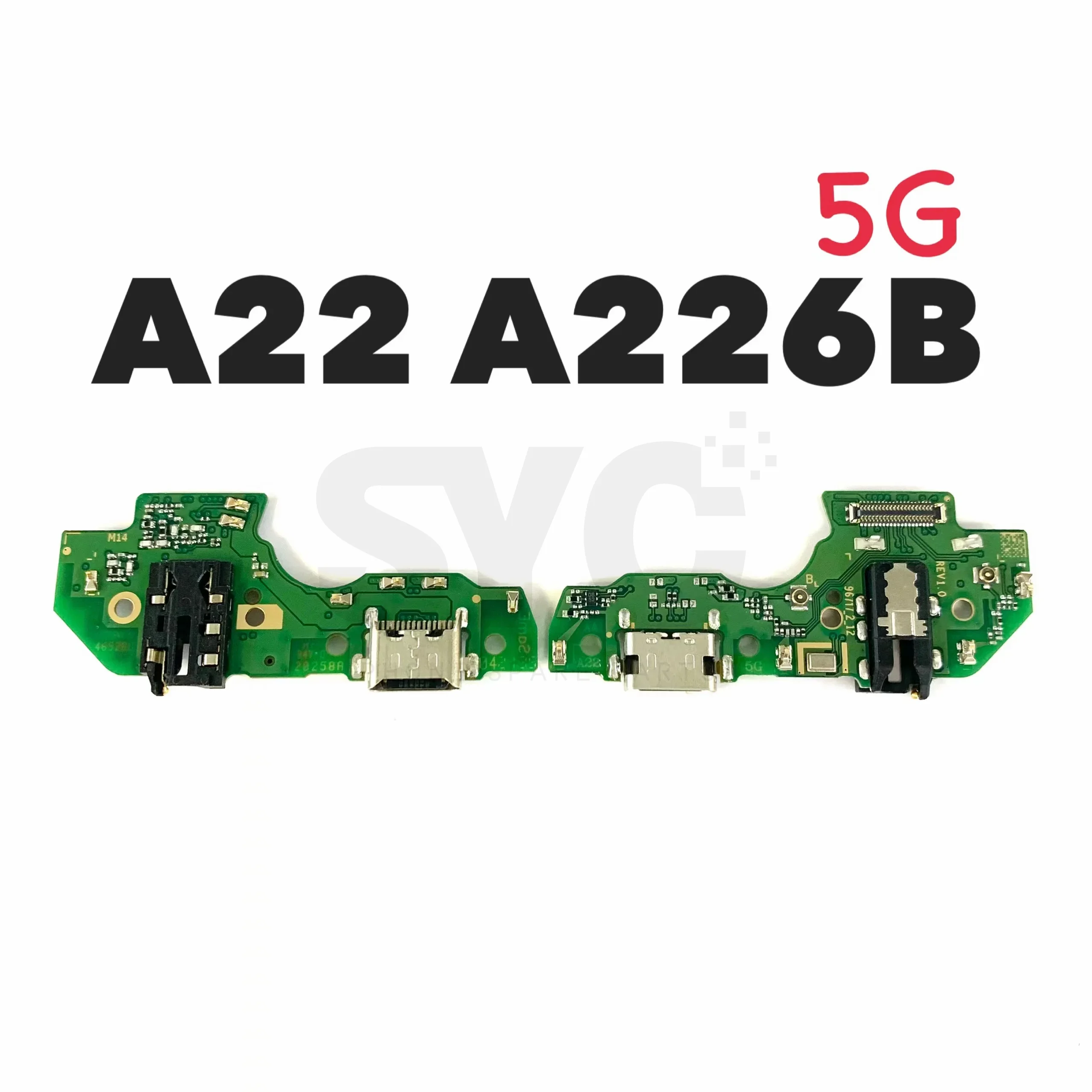 5Pcs Good quality USB Charging Port Board Flex Cable Connector Parts For Samsung A02 A02S A12 A22 A32 4G 5G Microphone Module