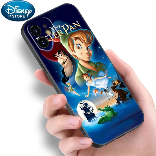 Disney Peter Pan Silicone Phone Case For Apple Iphone 14 11 12 13 Mini Pro  Xr X Xs Max 6s 7 8 Plus 5s Se 2020 2022 Black Cover - Mobile Phone Cases &  Covers - AliExpress