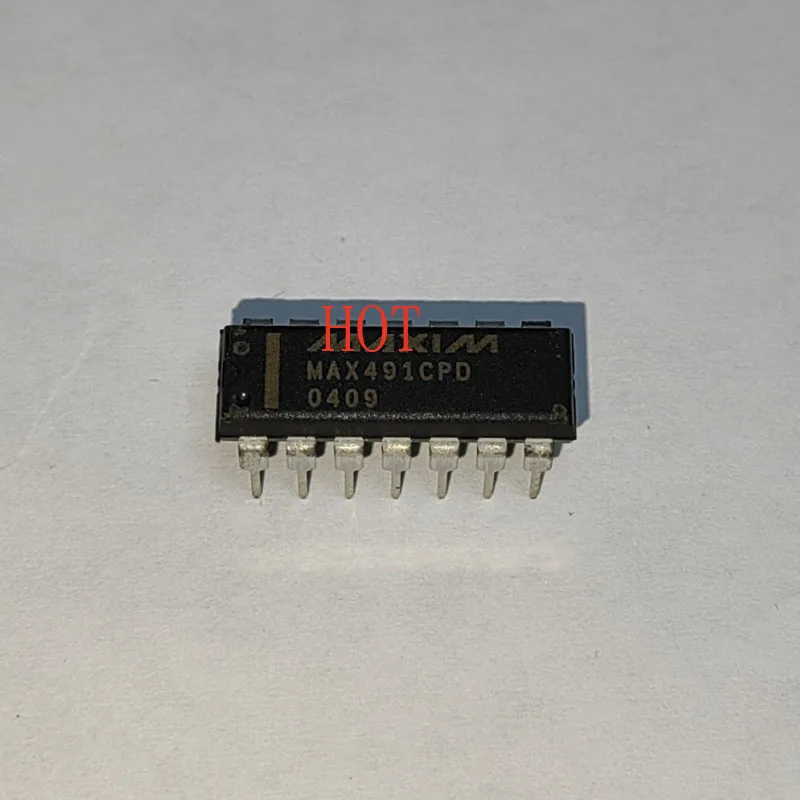 

5unids/lote MAX491CPD DIP14 100%, nuevo, оригинал