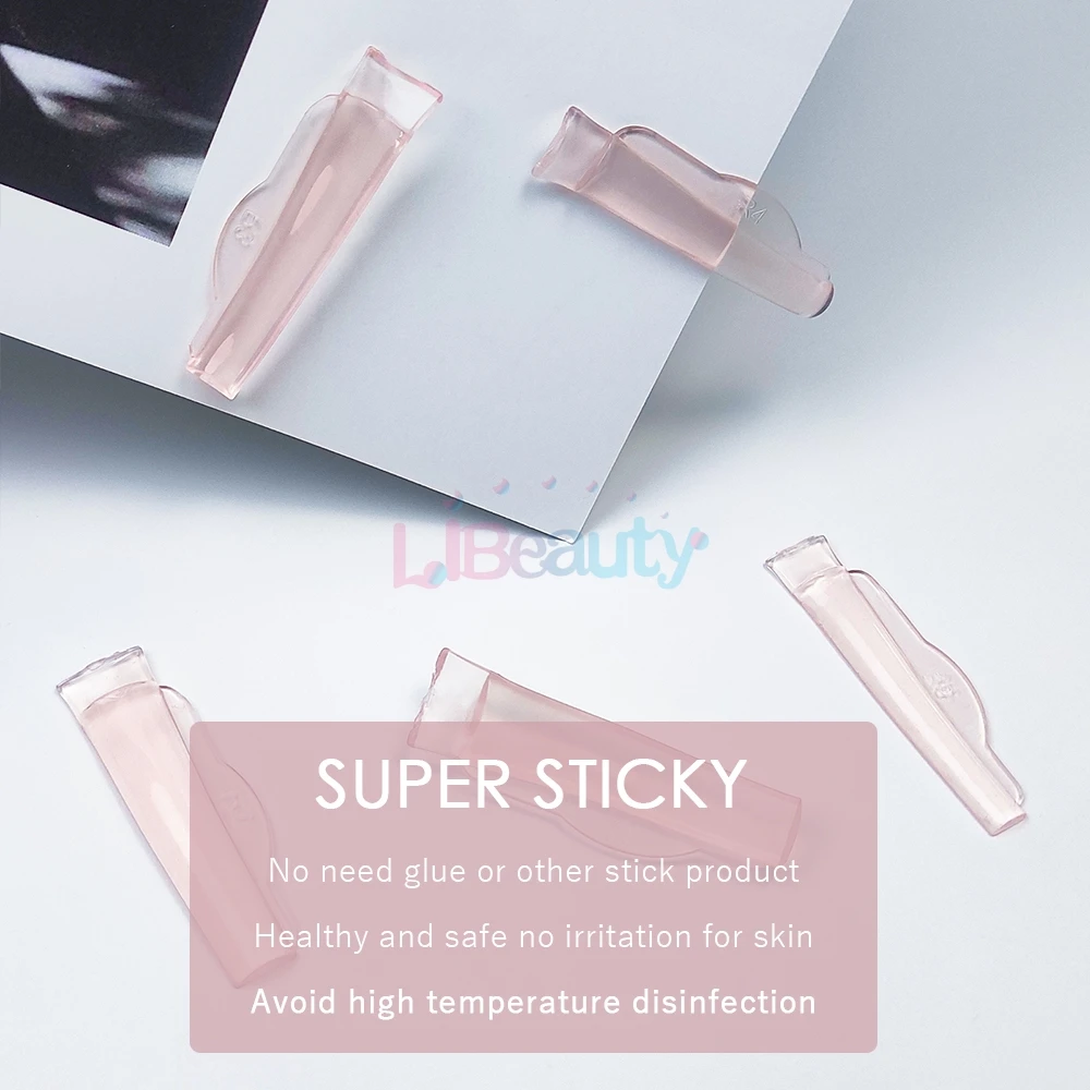 Libeauty Silicone Lash Lift Shields - Eyelash Perming and Curling Accessories