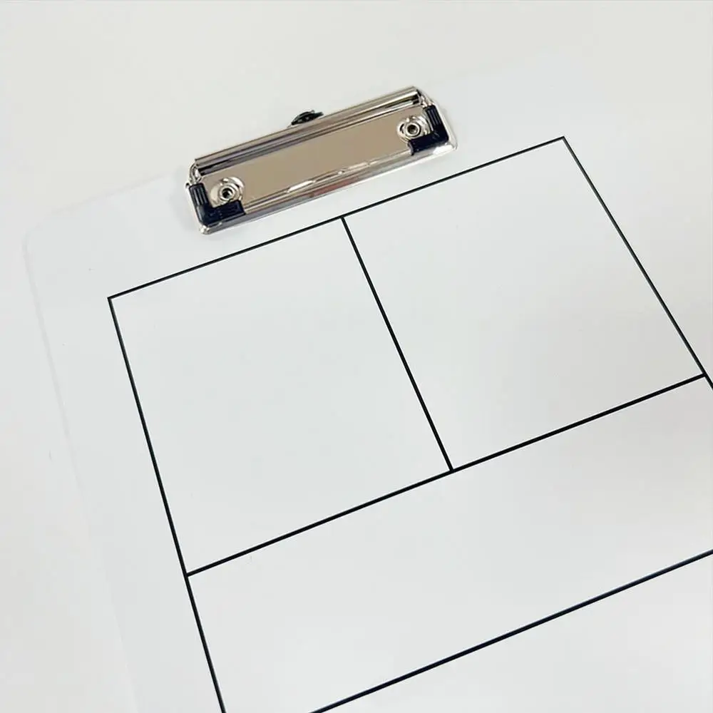 Erasable Coaches Clipboard Pickleball Drawing Clipboard For Coaching Robust Construction Training Aid Equipment For Competition