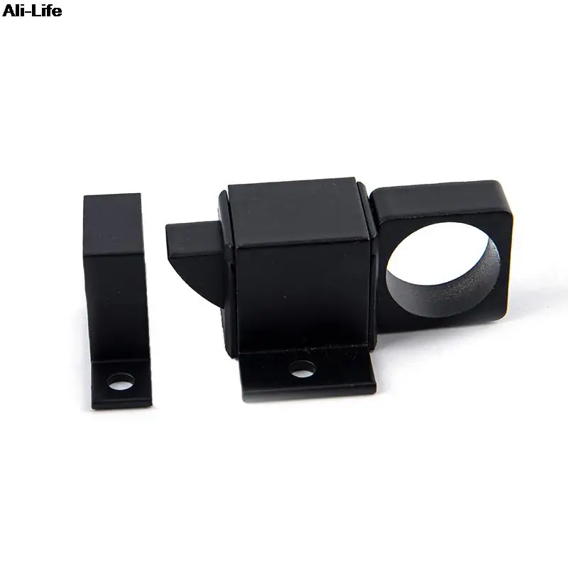 Door Bolt Latch Aluminum Alloy Security Automatic Window Gate Spring Bounce Lock