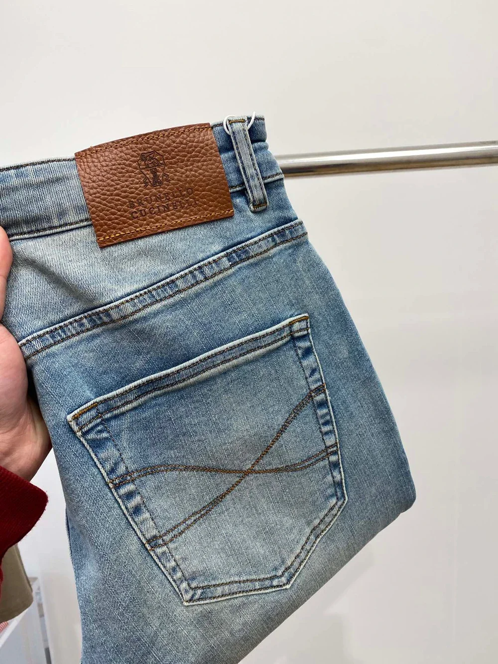 

BILLIONAIRE OECHSLI Jeans BC Thin cotton men 2024 Spring Summer new elastic comfort ventilate embroidery size 29-38 long pants