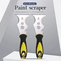 1pc 15 In 1 Multi Use Putty Knife Stainless Steel Paint Scraper Removal Construction Tool For Wallpaper Can Opener Home DIY 2