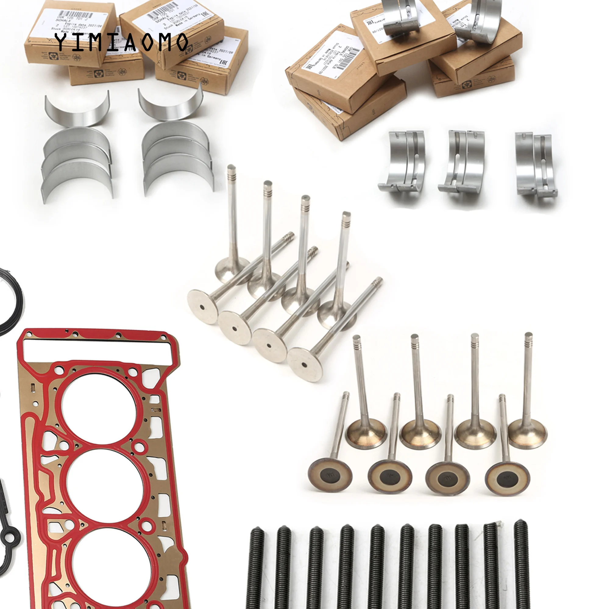 Car Engine Overhaul Kit Piston Gasket Bearing Shaft Shoe Timing STD EA888 MK2 2.0T For SKODA PORSCHE MACAN CUPRA