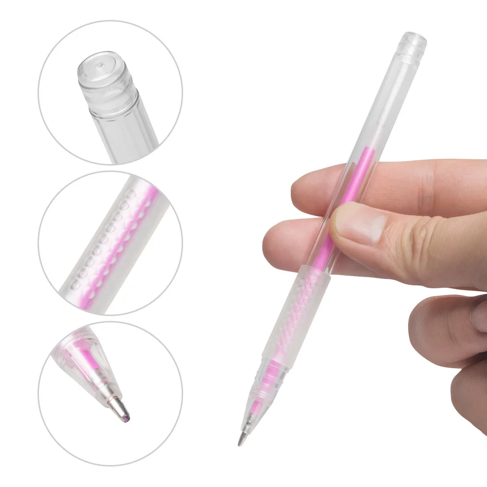 

1pcs Eyebrow Lip Tattoo Waterproof Skin Marker Pen Brows Fluorescence Marker Pen For Microblading Eyebrow Lips Scribe PMU Tool