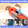Profile Scribing Ruler Contour Gauge With Lock Adjustable Locking Woodworking Tools Measuring Gauge Profile Measurement Tool 3