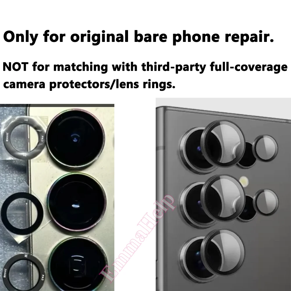Premium Rear Camera Glass Lens Repair Kit for Ultra and Plus Series