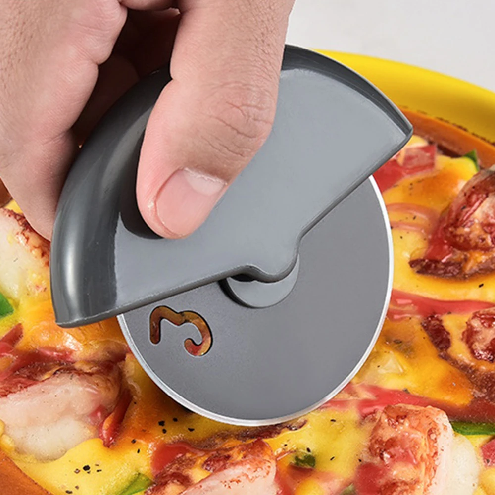 Baking Slicing Stainless Steel Pizza Cutter for Thin Crust