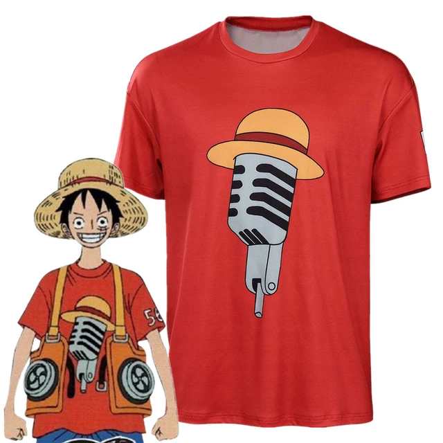 Camisas Camisetas Animes Uniforme 3d - Luffy - One Piece