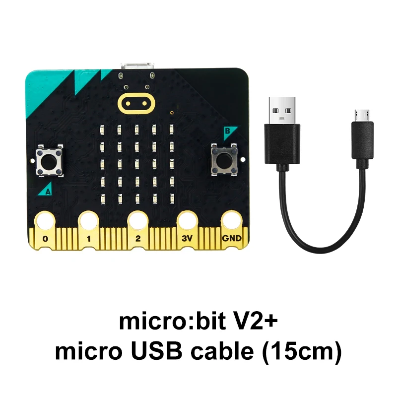 BBC Offical Micro:bit V2/V1.5 board for STEM Education Kids Coding Robot