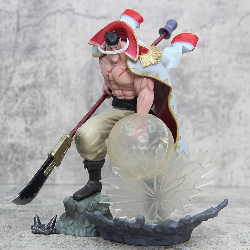 

22cm Anime One Piece Edward Newgate Action Figure Manga Figurine GK Statue Collection Model Ornaments Toys