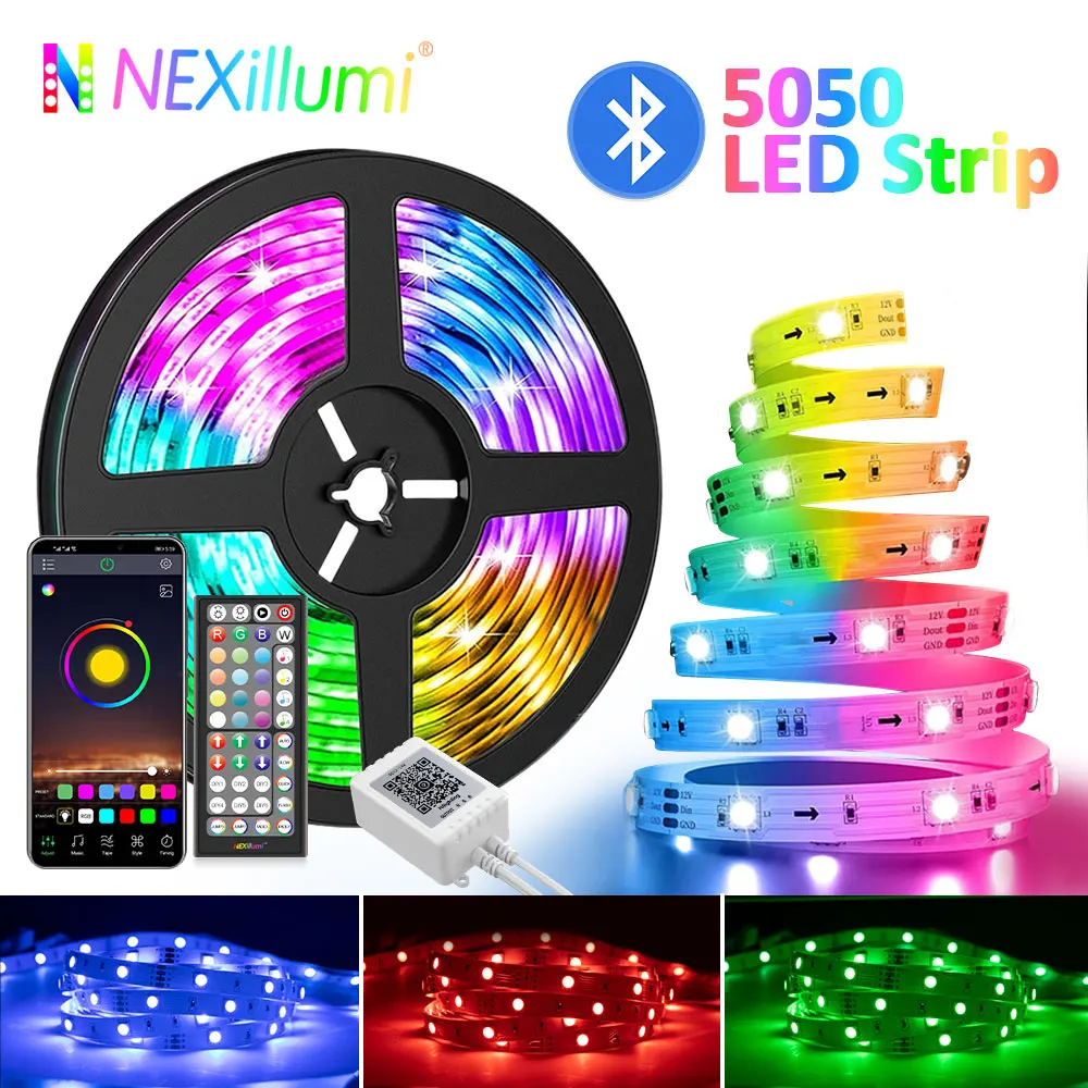 Ruban LED 12V 5050 RGB