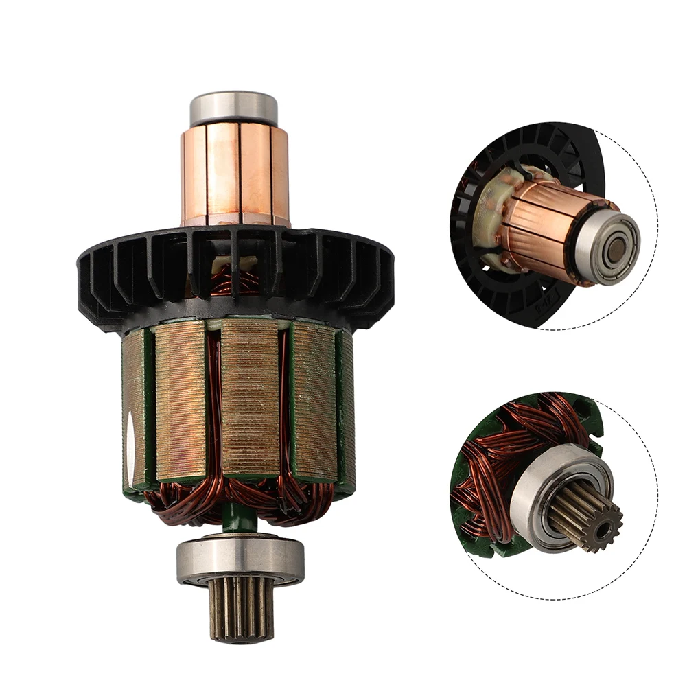 아마추어 및 카본 브러시 세트, DDF482 DHP482 DHP482RAE DHP482Z 드릴 스크루 드라이버용, OEM 619380-9, 619583-5, 13*13*10mm, 5 개