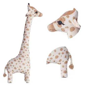 Giraffe Stuffed Plush doll Simulation Giraffe Sleeping Doll Toy For Baby Room Decoration Girls And Boys Birthday Gift 2