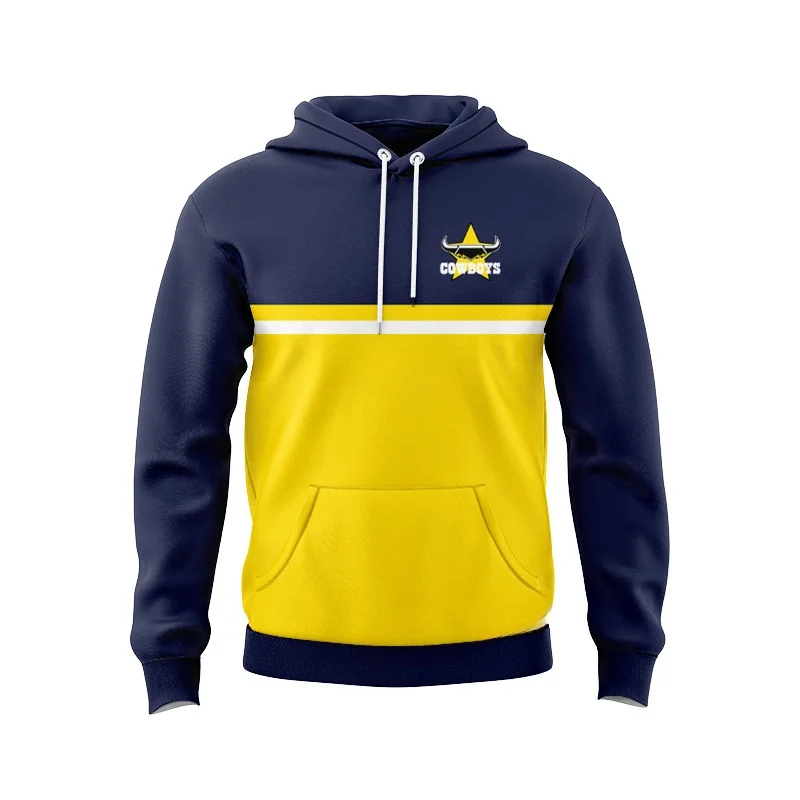 denim hooded sweatshirt retro home and away/legion/indigenous/training suit/patchwork/jersey high-quality jersey