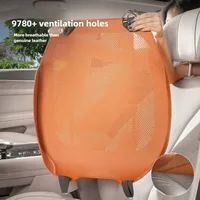 Upgraded New Ventilation Car Seat Cushion Full-inclusive Breathable Summer Cool Cushion Comfort Comfort Cushion Car Interior 1