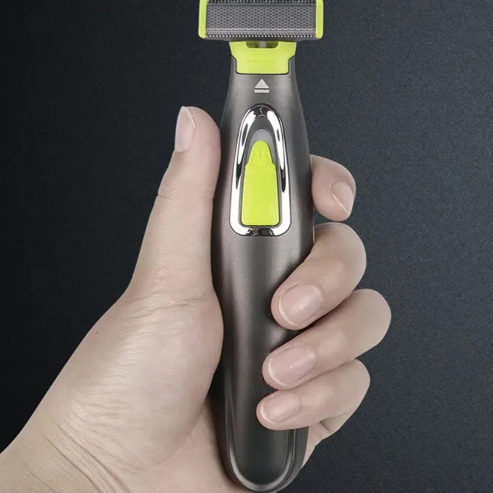 Hair Clipper Electric Shaver Hair Trimmer Washable Rechargeable MLG Electric Shaver Beard Razor Body Trimmer Men Shaving Machine Hair Face Care Cleaning Clippers for Men