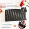 Double Side 2 Layer Book Shape Empty Magnetic Eyeshadow Makeup Palette with Mirror,Fits Standard and Deep Pans 3