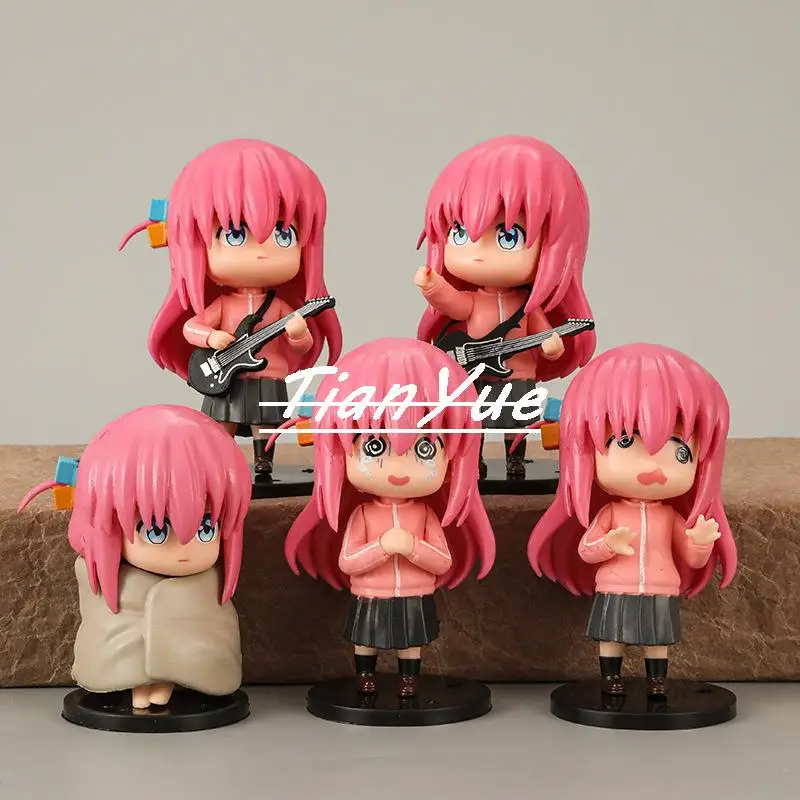 

Аниме Bocchi The Rock! 5 шт./набор, фигурки игрушечные, 10 см
