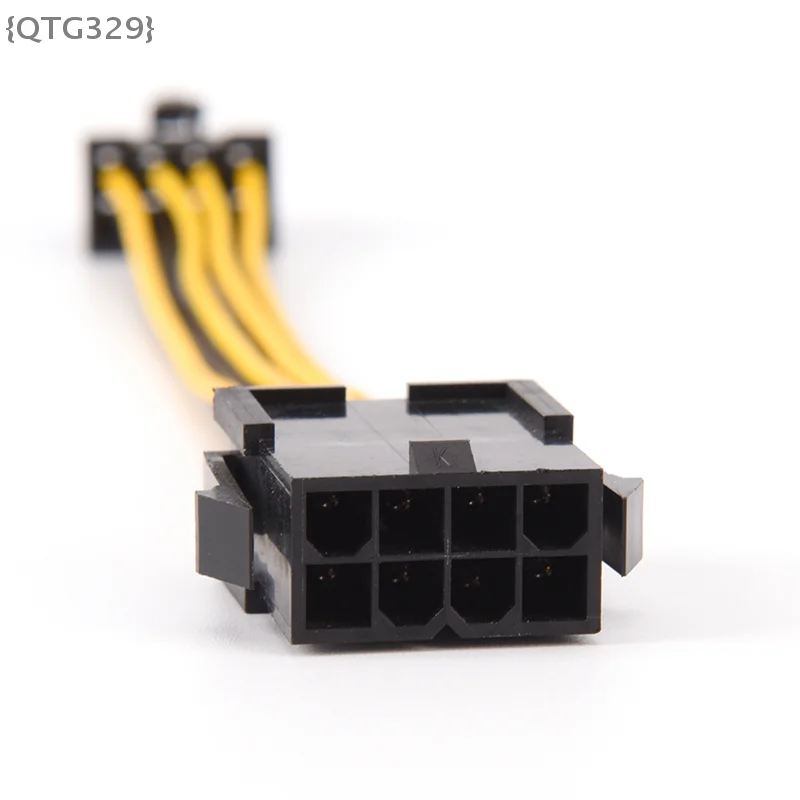 【F2-QT329】PCI-E 8핀 남성-여성 전원 연장 케이블 - 간편한 연결을 위한 PCI Express 비디오 카드 어댑터