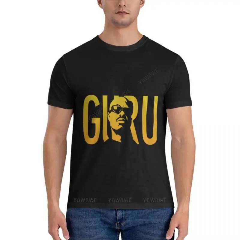 Guru Gang Starr Gold Essential T-Shirt Uomo Abbigliamento Carino Abbigliamento Hippie T-Shirt T-Shirt Di Marca Uomo Cotton Teeshirt