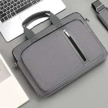 Borsa per Computer Portatile a Doppia Parete, Antiurto, Design a Tracolla, Impermeabile, Zaino per Documenti, per Ufficio
