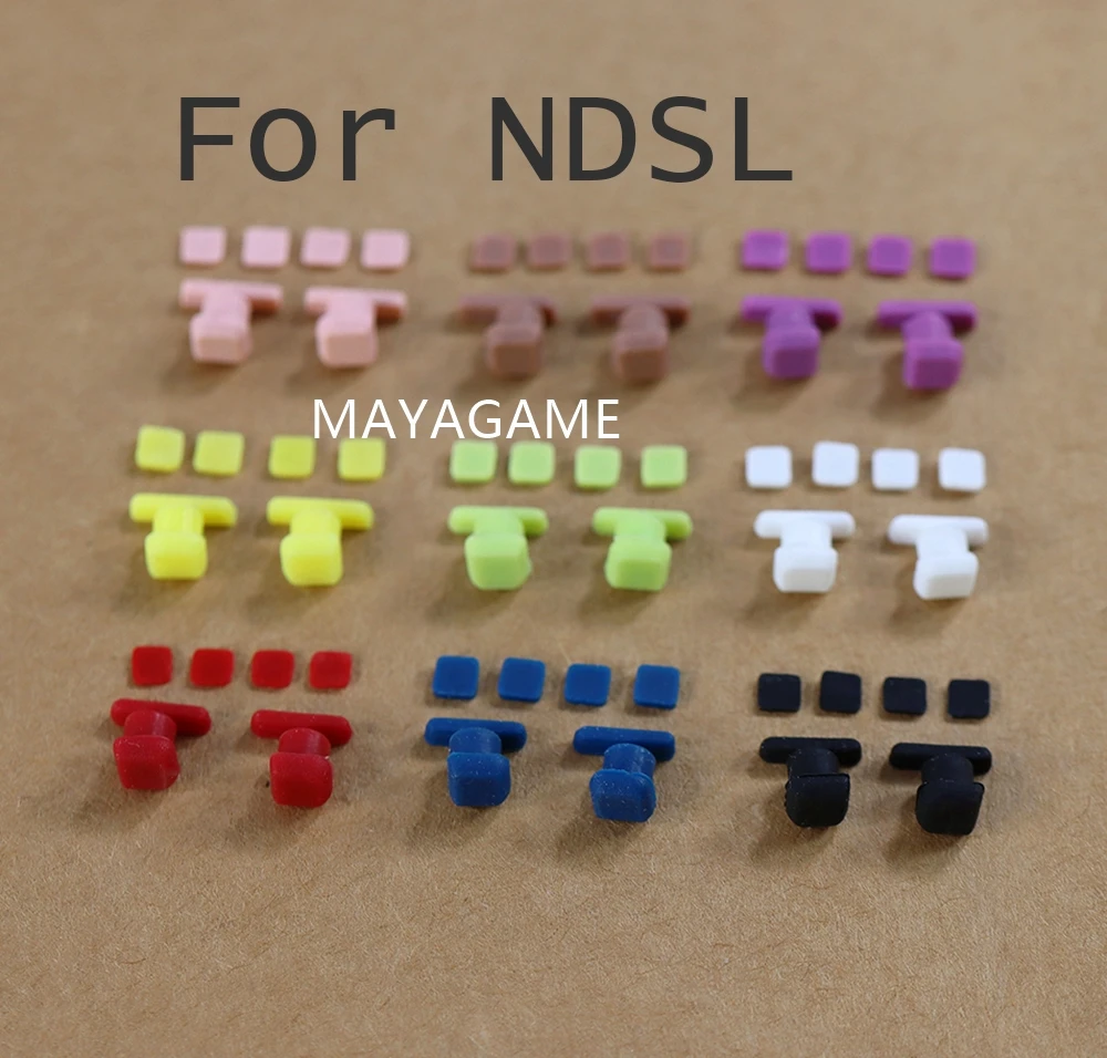 For Ndsl Upper Lcd Screen Screws Cover Rubber For Ds Lite Console Screw