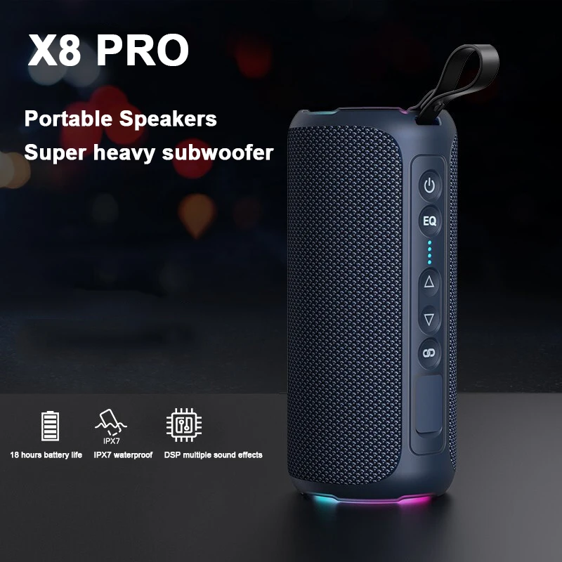 The New X8 Pro 40w Highpower Portable Bluetooth Speaker Wireless Tws