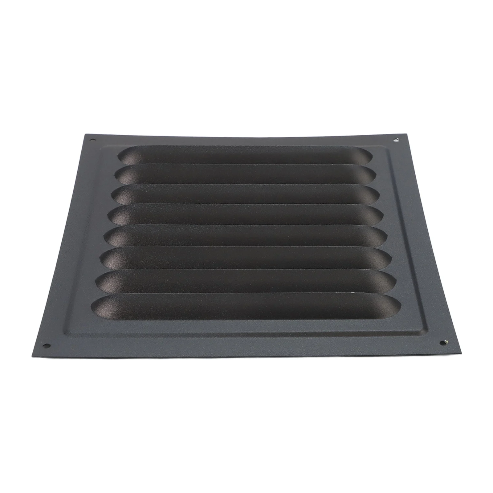 ฝาครอบช่องระบายอากาศทรงสี่เหลี่ยมสีดำ วัสดุสแตนเลส ตะแกรงที่แข็งแรง ช่องระบายอากาศ ติดตั้งง่าย โซลูชั่นการระบายอากาศที่เชื่อถือได้ 1