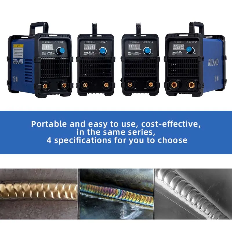 RILAND-金属アーク溶接機,MMAインバーター,ポータブル,電流,調整