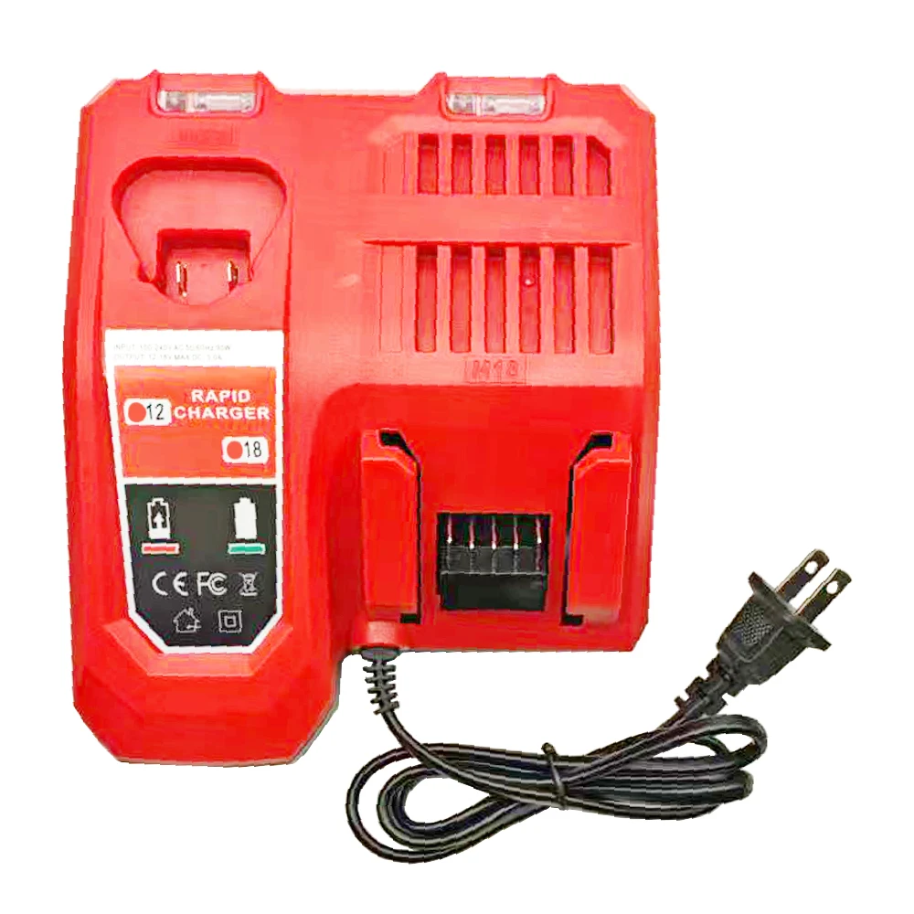 Elektrowerkzeug-Teile-Zubehör für Milwaukee 18 V Lithium-Akku 12 V Ladegerät für M14 14,4 V für M18 Li-Ionen-Zellenpaket für M12–18C – Detail 4