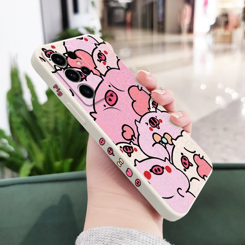 Adorable Love Pig Phone Case - Cute Design Protective Cover