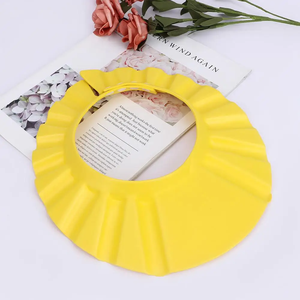 New Soft Kids Shampoo Hat Bathing Shower Cap Wash Hair Shield