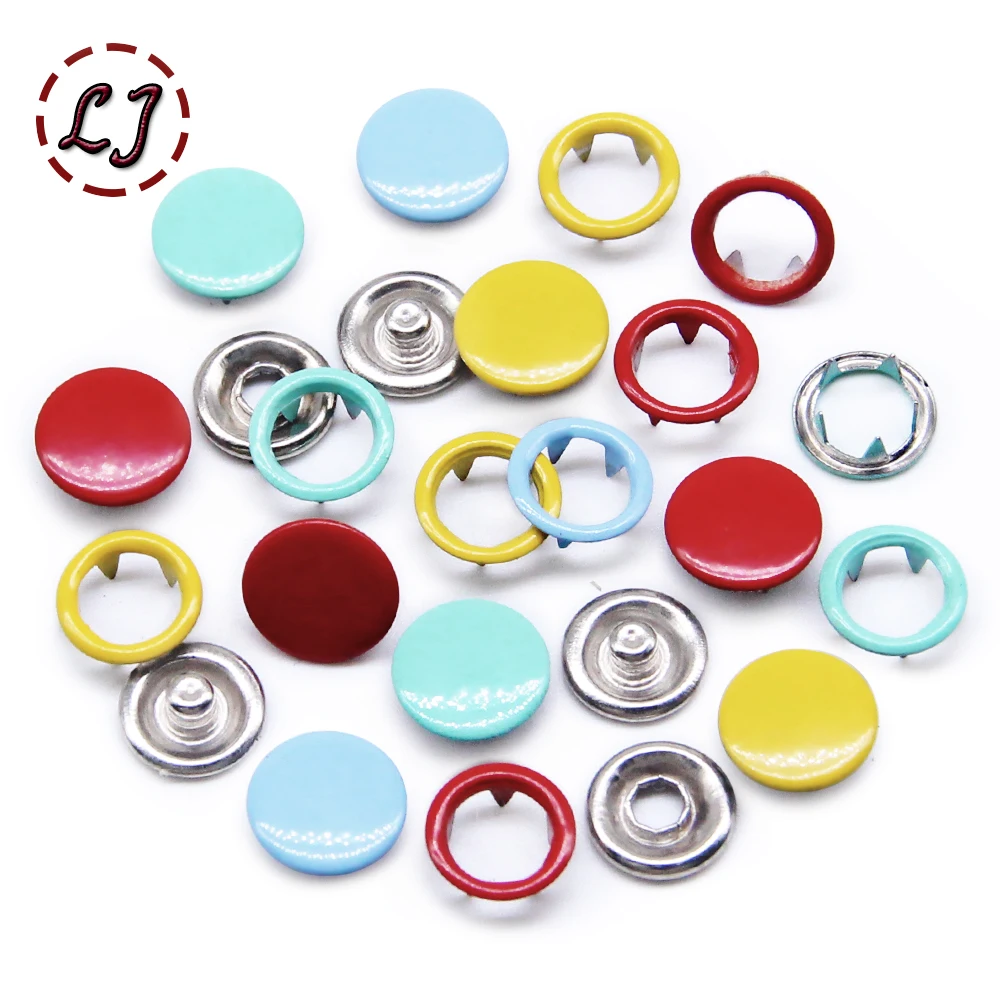 100set 10mm 12mm Pearl Snaps Buttons For Shirts Bag Purse Clasp Metal  Button Fastener Craft Wholesale - Buttons - AliExpress