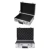 Aluminum Alloy Case Secure Document Storage Box Hard Briefcases Storage Case Portable Tool Case for Travel Men Tools Equiment 2