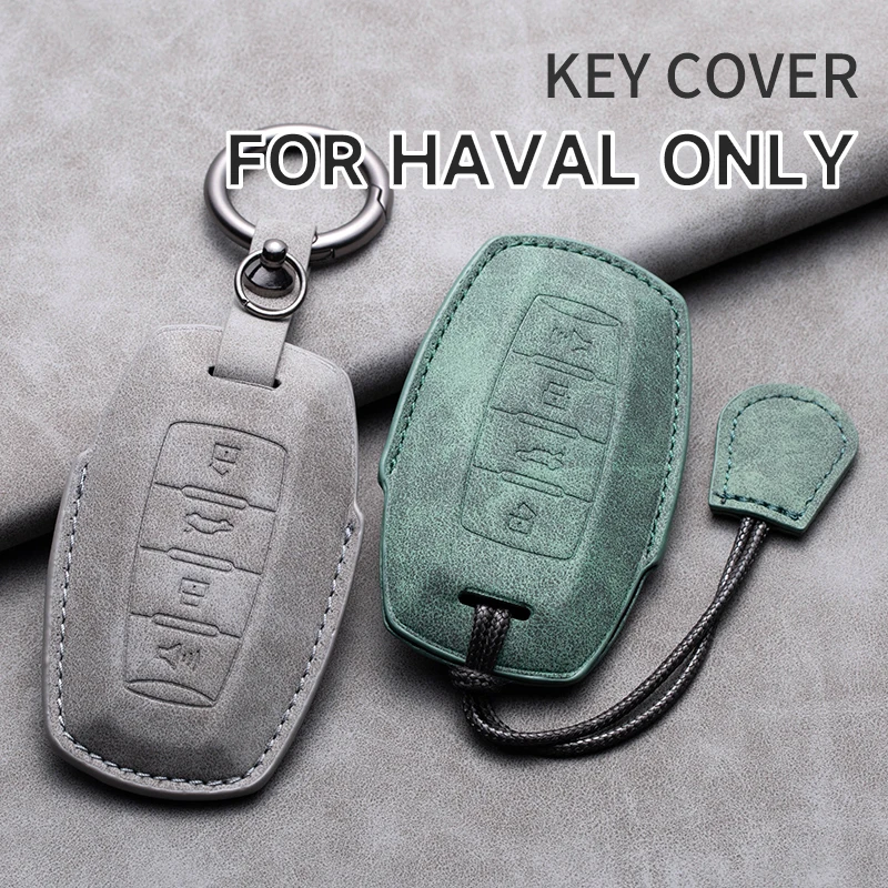 Multi-styles For HAVAL All Series Car Smart Key Case Cover Key Pack Remote Protection Sleeve Auto Special Accessorie Buckle Rope