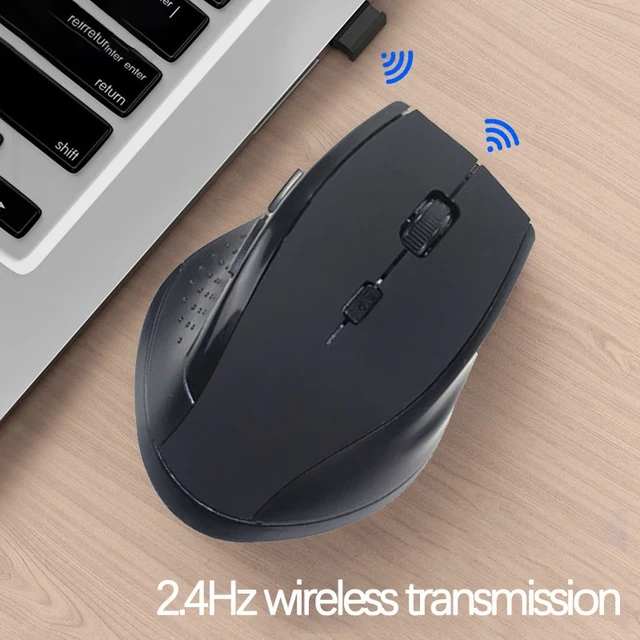 Souris sans fil 2.4G pour ordinateur Portable et de bureau