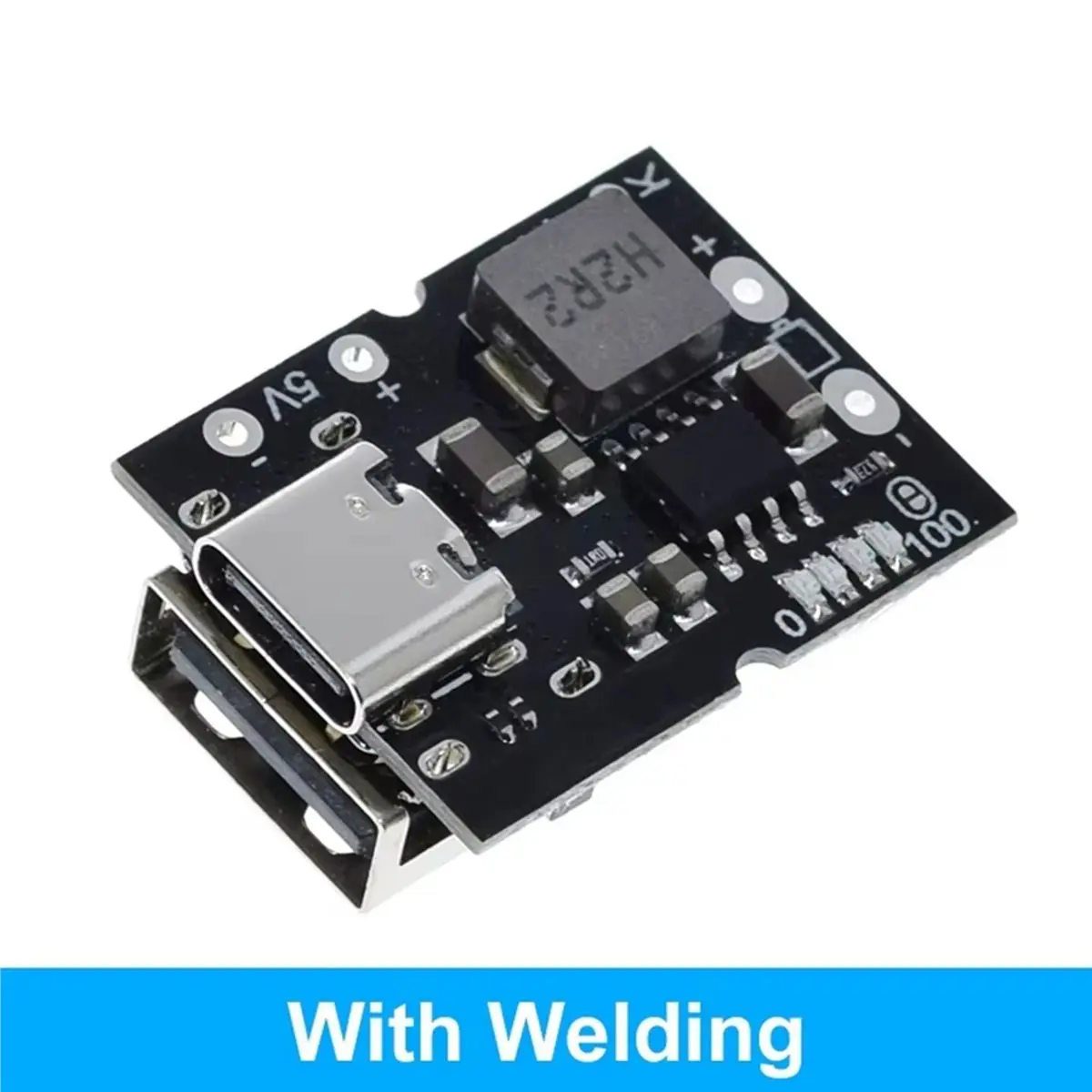 (A23G) 3pcs 5V 2A 충전 방전 통합 모듈 4.2V 리튬 배터리 충전 보드 DIY 보조베터리 충전기 보호