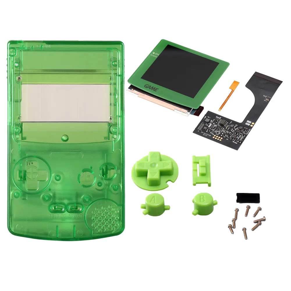 【GBC】ゲームボーイカラー オーバークロックカスタム Amazon | cltgxdd ゲームボーイカラー GBC シェル 専用
