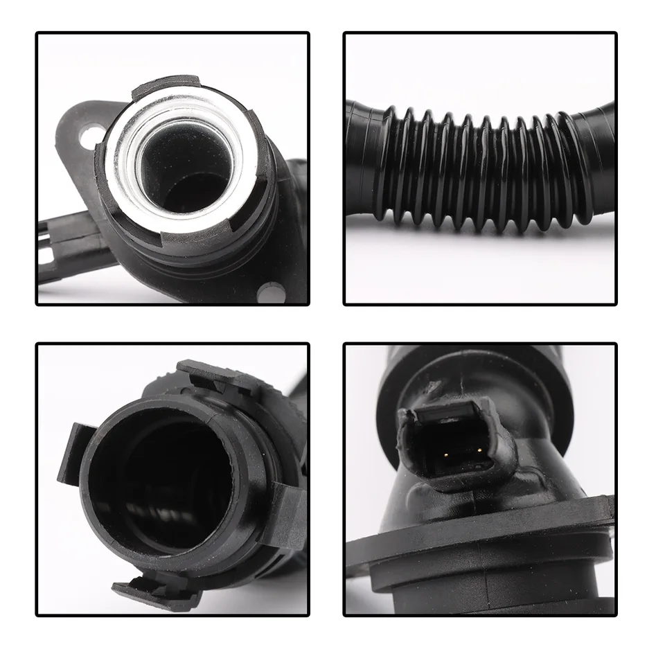 1PC Crankcase Vent Hose From Valve Cover 11127584128 For BMW N55