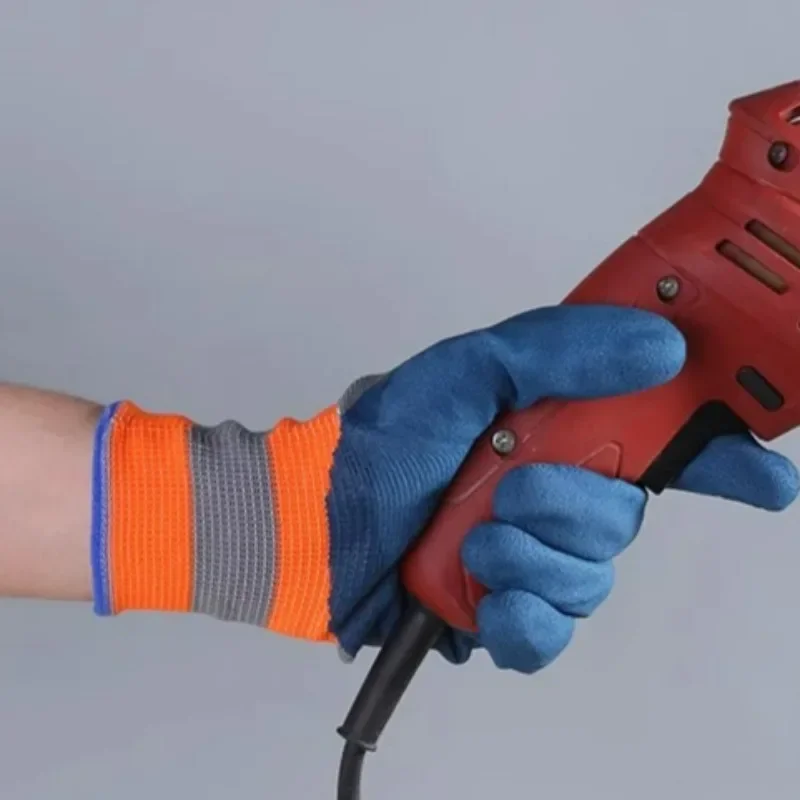 Tire Rubber Gloves Men Antiwear Anti Dirt Friction Resistant Work Glove Long Lasting Workshop Factory Labor Protection Gloves
