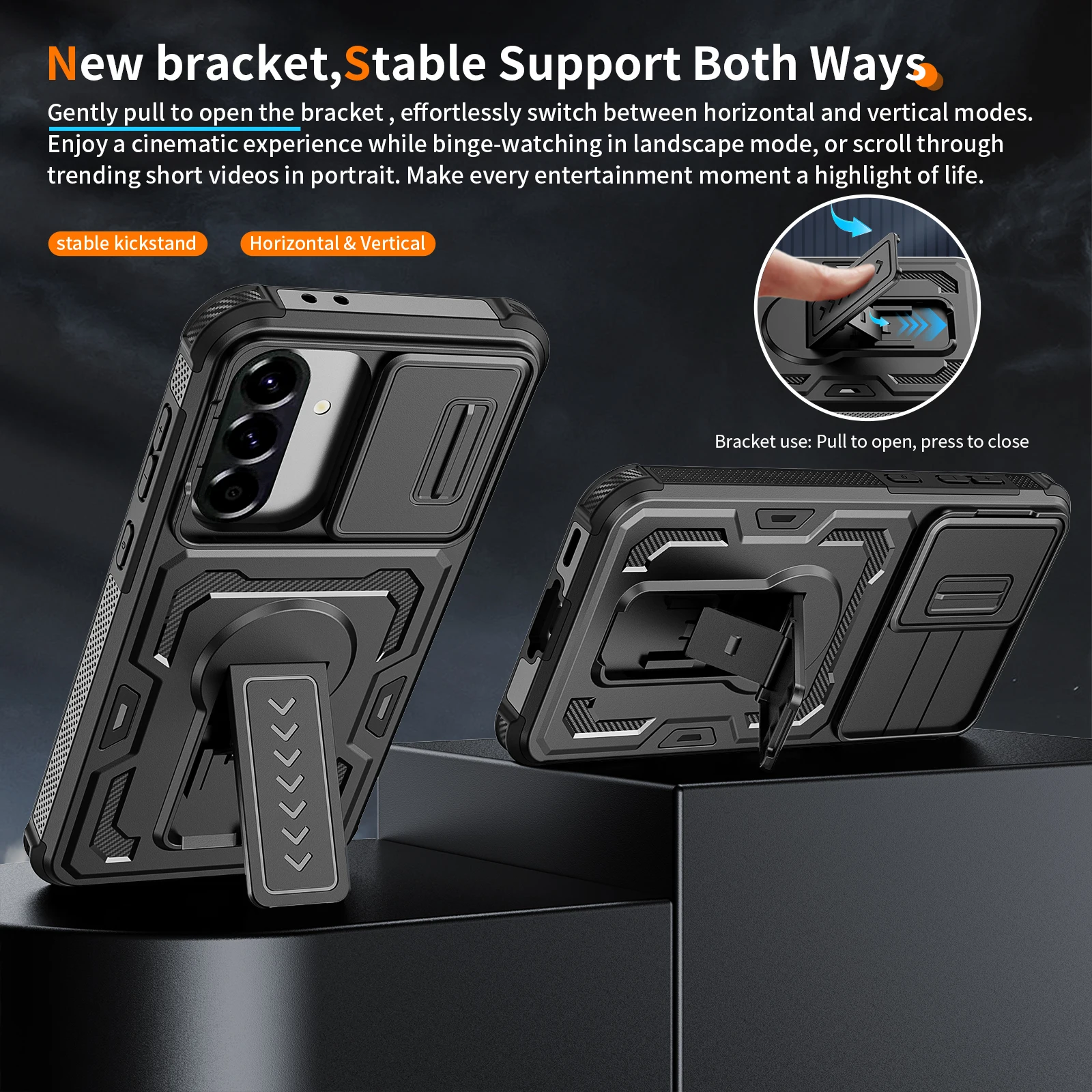 Military Grade Protection Armor Phone Case - Durable Protective Cover and  Capa