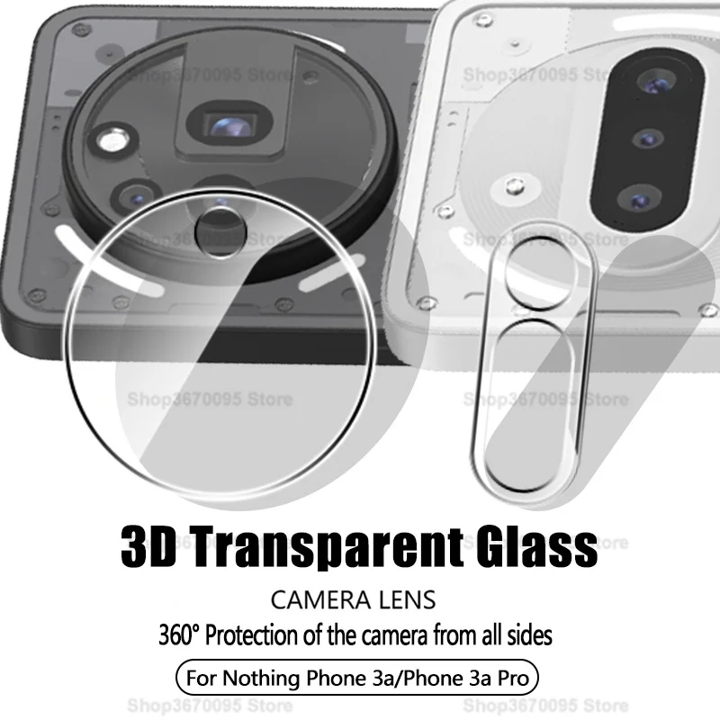 Premium Tempered Glass Rear Lens Protector Film - For Enhanced Camera Protection