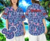 New Summer Boys&Girl Disney Stitch Tropical Fruit Cartoon 3D Pattern Shirt KID/Adult Casual Hawaiian Vacation Parent-child Shirt 2