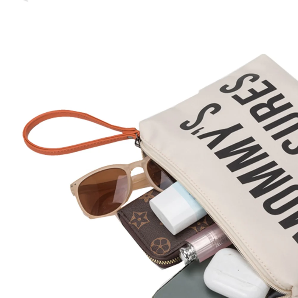 Reise-Aufbewahrungstasche, Mama-Tasche, große Kapazität, wasserdicht, Nass- und Trockentrennung, Baby-Wickeltaschen, isolierte Windel-Organizer-Taschen – Detail 6