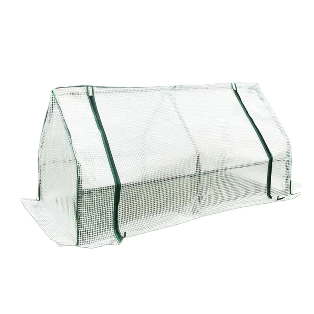 

1pc Small Grow Tunnel Outdoor Garden Greenhouse Reinforced Cover With Mesh Grid Garden Buildings Budynki Ogrodowe Invernadero