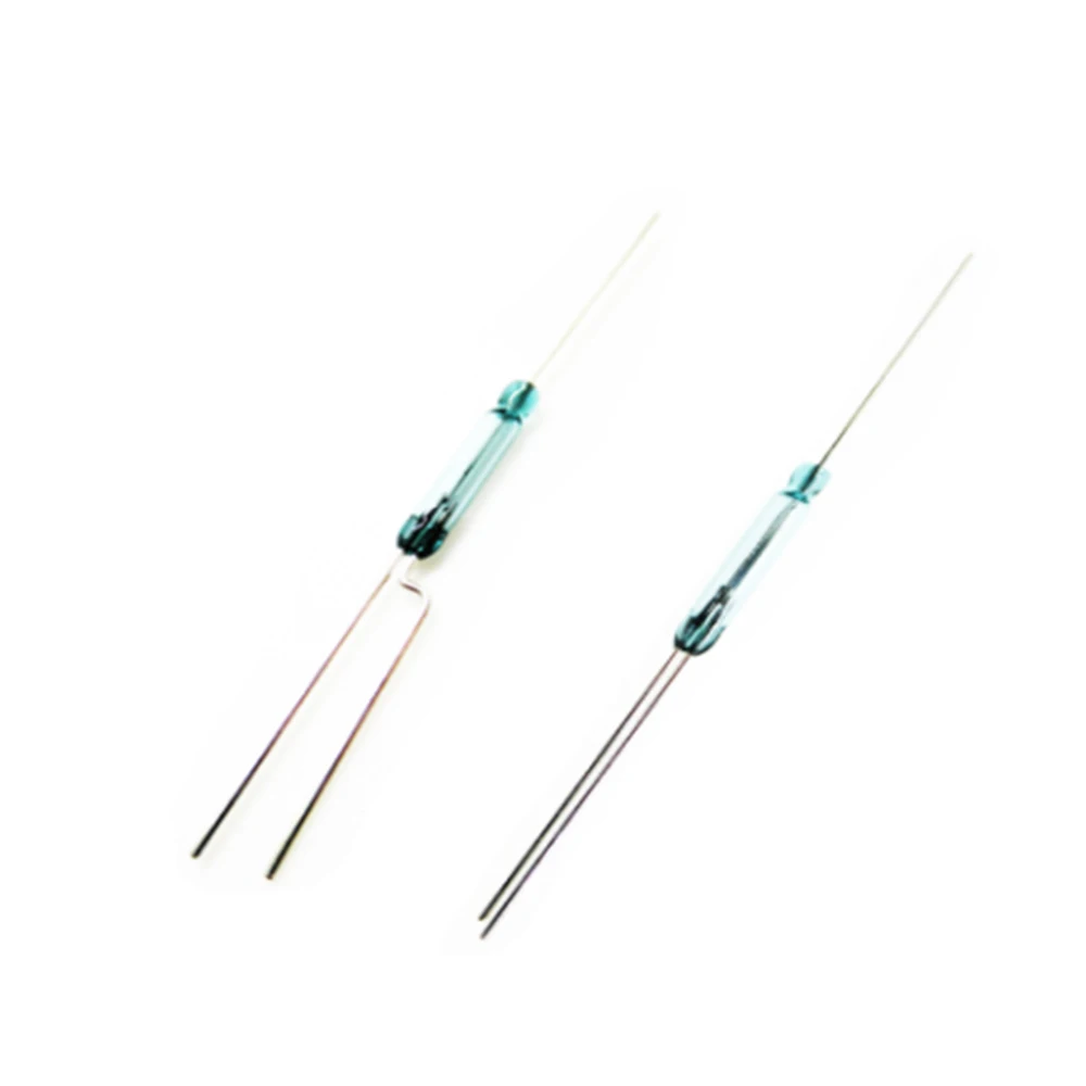 

5Pcs/lot Reed Switch 3 pin Magnetic Switch 2.5*14mm Normally Open Normally Closed Conversion 2.5X14MM NO NC Conversion for Senso