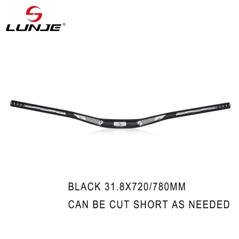 Bicycle handlebar MTB aluminum alloy for road mountain bike 31.8mm*650/720/780mm steering wheel